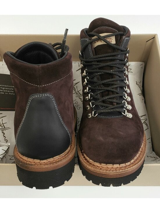 Montelliana 1965 Jack Mens Suede Lace Up Hiker Boots Brown Size 40, US 7 - Italy main image 4